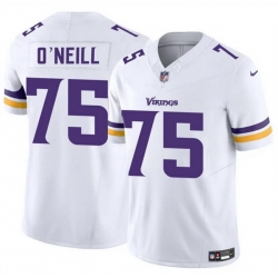 Men New York Giants 58 Bobby Okereke White 2025 F U S E  With 2 Star C Patch Vapor Untouchable Limited Stitched Jersey