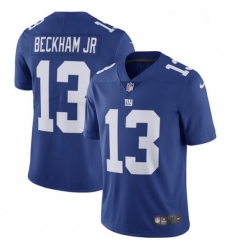 Mens Nike New York Giants 13 Odell Beckham Jr Royal Blue Team Color Vapor Untouchable Limited Player NFL Jersey