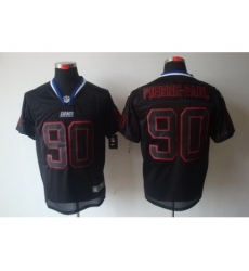 Nike New York Giants 90 Jason Pierre-Paul Black Elite Lights Out NFL Jersey