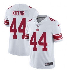 Nike Giants #44 Doug Kotar White Youth Stitched NFL Vapor Untouchable Limited Jersey