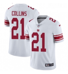 Youth Nike New York Giants 21 Landon Collins Elite White NFL Jersey