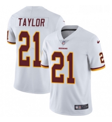 Mens Nike Washington Redskins 21 Sean Taylor White Vapor Untouchable Limited Player NFL Jersey