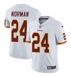 Mens Nike Washington Redskins 24 Josh Norman White Vapor Untouchable Limited Player NFL Jersey