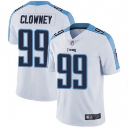 Men Tennessee Titans 99 Jadeveon Clowney White Vapor Limited Jersey