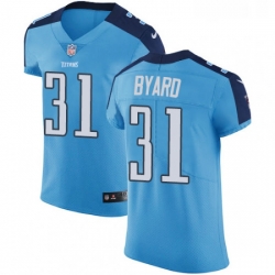 Mens Nike Tennessee Titans 31 Kevin Byard Light Blue Team Color Vapor Untouchable Elite Player NFL Jersey