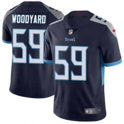 Nike Titans #59 Wesley Woodyard Navy Blue Alternate Mens Stitched NFL Vapor Untouchable Limited Jersey