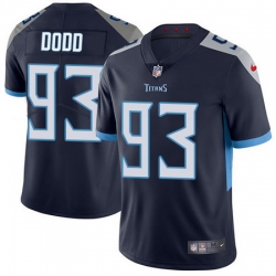 Nike Titans #93 Kevin Dodd Navy Blue Alternate Mens Stitched NFL Vapor Untouchable Limited Jersey