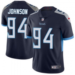 Nike Titans #94 Austin Johnson Navy Blue Alternate Mens Stitched NFL Vapor Untouchable Limited Jersey