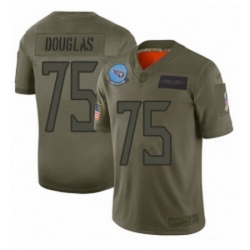 Youth Tennessee Titans 75 Jamil Douglas Limited Camo 2019 Salute to Service Football Jersey1521