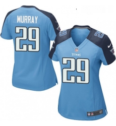 Womens Nike Tennessee Titans 29 DeMarco Murray Game Light Blue Team Color NFL Jersey