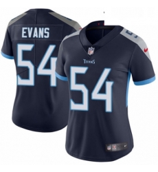 Womens Nike Tennessee Titans 54 Rashaan Evans Navy Blue Team Color Vapor Untouchable Elite Player NFL Jersey