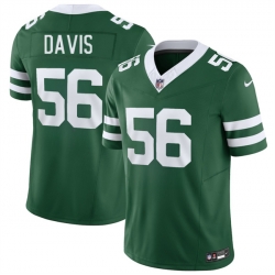 Men New York Jets  56 Demario Davis Green 2026 F U S E  Vapor Untouchable Limited Stitched Jersey
