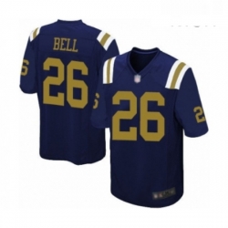 Mens New York Jets 26 Le Veon Bell Game Navy Blue Alternate Football Jersey