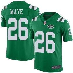 Nike Jets #26 Marcus Maye Green Youth Stitched NFL Limited Rush Jersey Nike Jets #26 Marcus Maye Green Youth Stitched NFL Limited Rush Jersey