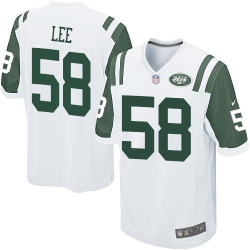 Nike Jets #58 Darron Lee White Youth Stitched NFL Elite Jersey Nike Jets #58 Darron Lee White Youth Stitched NFL Elite Jersey