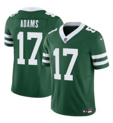 Youth New York Jets 17 Davante Adams Green 2024 F U S E Throwback Limited Stitched Jersey