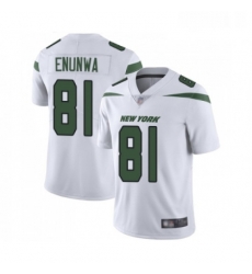 Youth New York Jets 81 Quincy Enunwa White Vapor Untouchable Limited Player Football Jersey