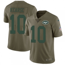 Youth Nike Jets #10 Jermaine Kearse Olive Stitched NFL Limited 2017 Salute to Service Jersey Youth Nike Jets #10 Jermaine Kearse Olive Stitched NFL Limited 2017 Salute to Service Jersey