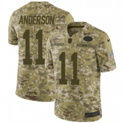Youth Nike New York Jets 11 Robby Anderson Limited Camo 2018 Salute to Service NFL Jersey Youth Nike New York Jets 11 Robby Anderson Limited Camo 2018 Salute to Service NFL Jersey