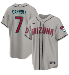 Men Arizona Diamondbacks 23 Zac Gallen 2023 24 Red Cool Base Stitched Baseball Jersey