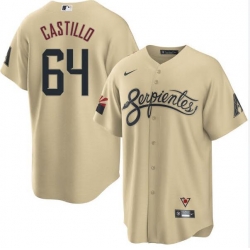 Men Diego Castillo Arizona Diamondbacks Alternate Stitched Jersey