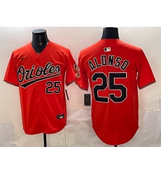 Men Baltimore Orioles 25 Pete Alonso Orange 2025 Limited Stitched Baseball Jersey Men Baltimore Orioles 25 Pete Alonso Orange 2025 Limited Stitched Baseball Jersey
