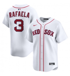 Men Boston Red Sox Nike Home Limited Jersey White Rafaela Ceddanne 3