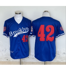 Men Brooklyn Royal Giants 42 Stitched Baseball Jersey