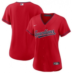 Women Cleveland Guardians Blank Stitched Baseball Jersey