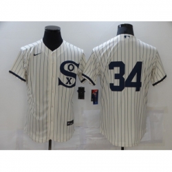 Men Chicago White Sox 34 Michael Kopech Cream Elite 2021 Field of Dreams Jersey_165