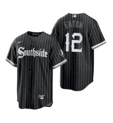 Men's Chicago White Sox Southside Adam Eaton Black 2021 Replica Jersey