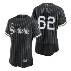 Men's White Sox Southside Zack Burdi City Connect Authentic Jersey