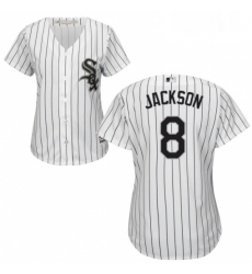 Womens Majestic Chicago White Sox 8 Bo Jackson Replica White Home Cool Base MLB Jersey