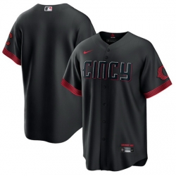 Men Cincinnati Reds Blank 2023 City Connect Cool Base Stitched Baseball Jersey