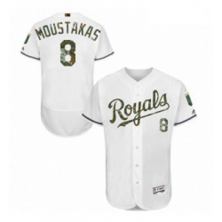 Mens Majestic Kansas City Royals 8 Mike Moustakas Authentic White 2016 Memorial Day Fashion Flex Base Jerseys Mens Majestic Kansas City Royals 8 Mike Moustakas Authentic White 2016 Memorial Day Fashion Flex Base Jerseys