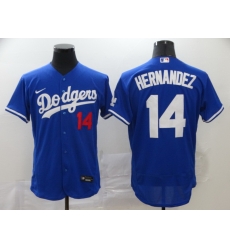 Dodgers 14 Enrique Hernandez Royal 2020 Nike Flexbase Jersey