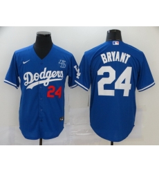 Dodgers 24 Kobe Bryant Royal 2020 Nike KB Cool Base Jersey