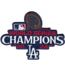 Women 2024 MLB World Series Champions Patch Biaog