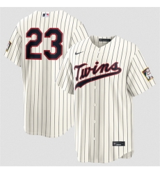 Men Minnesota Twins  Royce Lewis Cream 2026 Field of Dreams Stadium Stitched Baseball Jersey