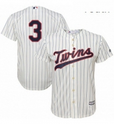 Youth Majestic Minnesota Twins 3 Harmon Killebrew Authentic Cream Alternate Cool Base MLB Jersey