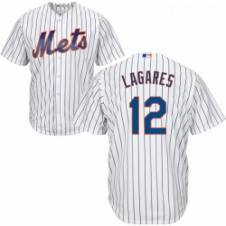 Youth Majestic New York Mets 12 Juan Lagares Authentic White Home Cool Base MLB Jersey Youth Majestic New York Mets 12 Juan Lagares Authentic White Home Cool Base MLB Jersey