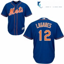 Youth Majestic New York Mets 12 Juan Lagares Replica Royal Blue Alternate Home Cool Base MLB Jersey Youth Majestic New York Mets 12 Juan Lagares Replica Royal Blue Alternate Home Cool Base MLB Jersey