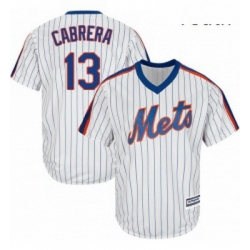 Youth Majestic New York Mets 13 Asdrubal Cabrera Replica White Alternate Cool Base MLB Jersey Youth Majestic New York Mets 13 Asdrubal Cabrera Replica White Alternate Cool Base MLB Jersey