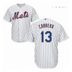 Youth Majestic New York Mets 13 Asdrubal Cabrera Replica White Home Cool Base MLB Jersey Youth Majestic New York Mets 13 Asdrubal Cabrera Replica White Home Cool Base MLB Jersey