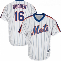 Youth Majestic New York Mets 16 Dwight Gooden Authentic White Alternate Cool Base MLB Jersey Youth Majestic New York Mets 16 Dwight Gooden Authentic White Alternate Cool Base MLB Jersey