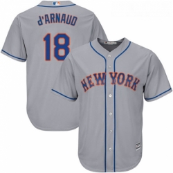 Youth Majestic New York Mets 18 Travis dArnaud Replica Grey Road Cool Base MLB Jersey Youth Majestic New York Mets 18 Travis dArnaud Replica Grey Road Cool Base MLB Jersey