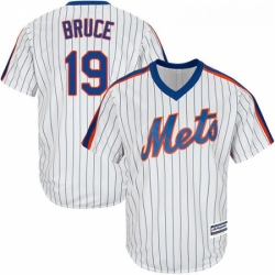 Youth Majestic New York Mets 19 Jay Bruce Authentic White Alternate Cool Base MLB Jersey  Youth Majestic New York Mets 19 Jay Bruce Authentic White Alternate Cool Base MLB Jersey