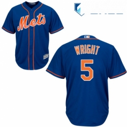 Youth Majestic New York Mets 5 David Wright Replica Royal Blue Alternate Home Cool Base MLB Jersey Youth Majestic New York Mets 5 David Wright Replica Royal Blue Alternate Home Cool Base MLB Jersey