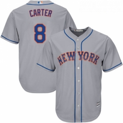 Youth Majestic New York Mets 8 Gary Carter Authentic Grey Road Cool Base MLB Jersey Youth Majestic New York Mets 8 Gary Carter Authentic Grey Road Cool Base MLB Jersey