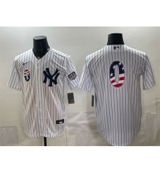 Men New York Yankees 0 Marcus Stroman White 2026 USA 250 Fourth of July Home Stadium Stitched Baseball Jersey Men New York Yankees 0 Marcus Stroman White 2026 USA 250 Fourth of July Home Stadium Stitched Baseball Jersey